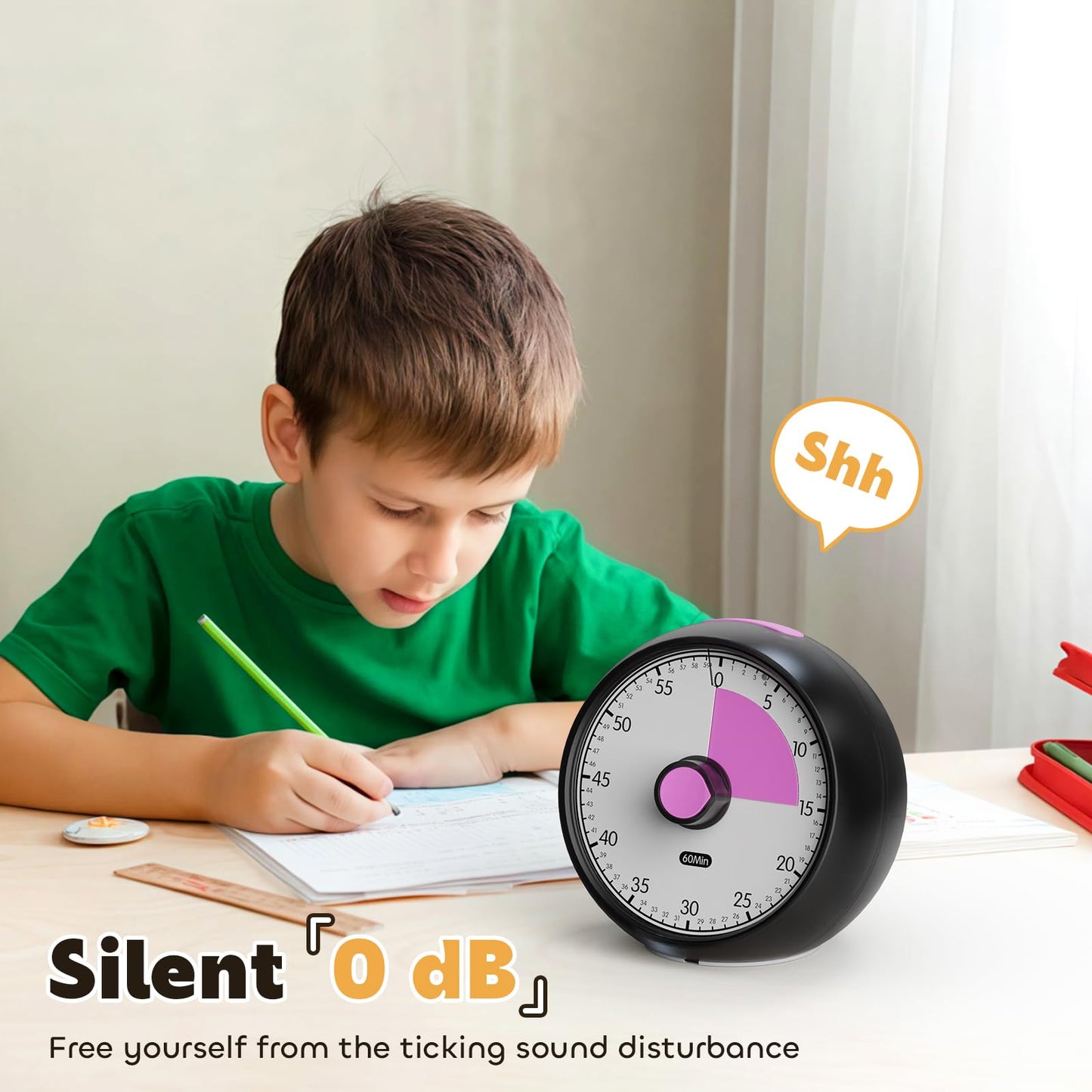 Visual Timer for Autism & ADHD Focus (60-Minute Countdown)