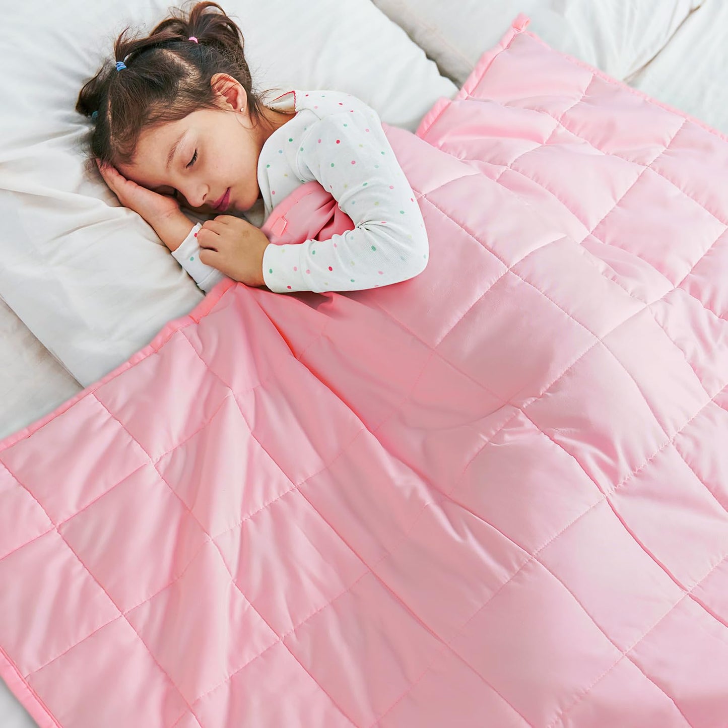 Kivik Weighted Blanket 3lbs, Blue Dinosaur Weighted Blankets, Cute Small Weighted Blankets 3 Pounds, Washable Soft Heavy Blanket Throw for All-Season, 36x48 Inches Blue