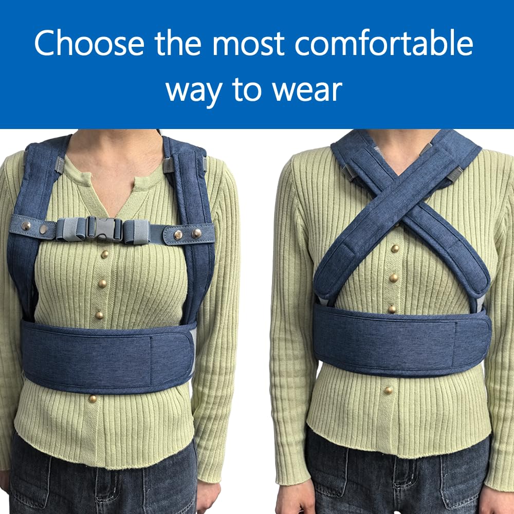 Side-Sleeping Backpack, Sleep Position Trainer, alleviates snoring Caused by Throat Issues (Large 1 Pack)