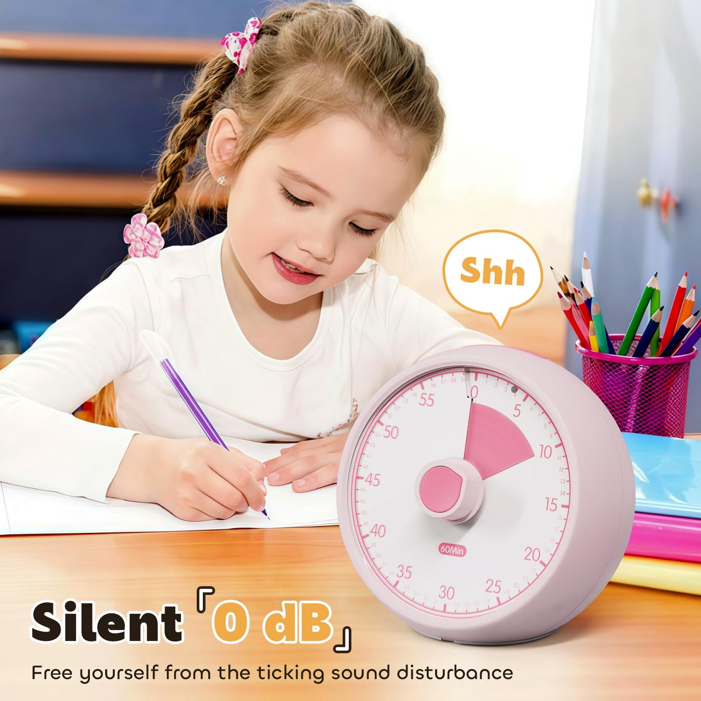 Visual Timer for Autism & ADHD Focus (60-Minute Countdown)