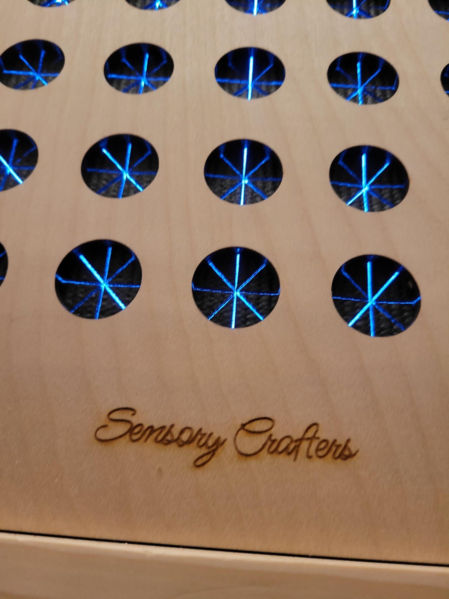 LED Sensory Pegboard for Autism & Interactive Focus Play