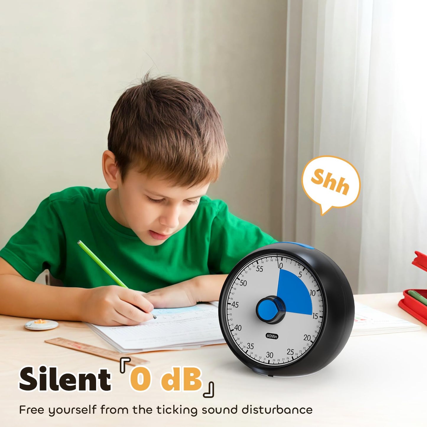 Visual Timer for Autism & ADHD Focus (60-Minute Countdown)