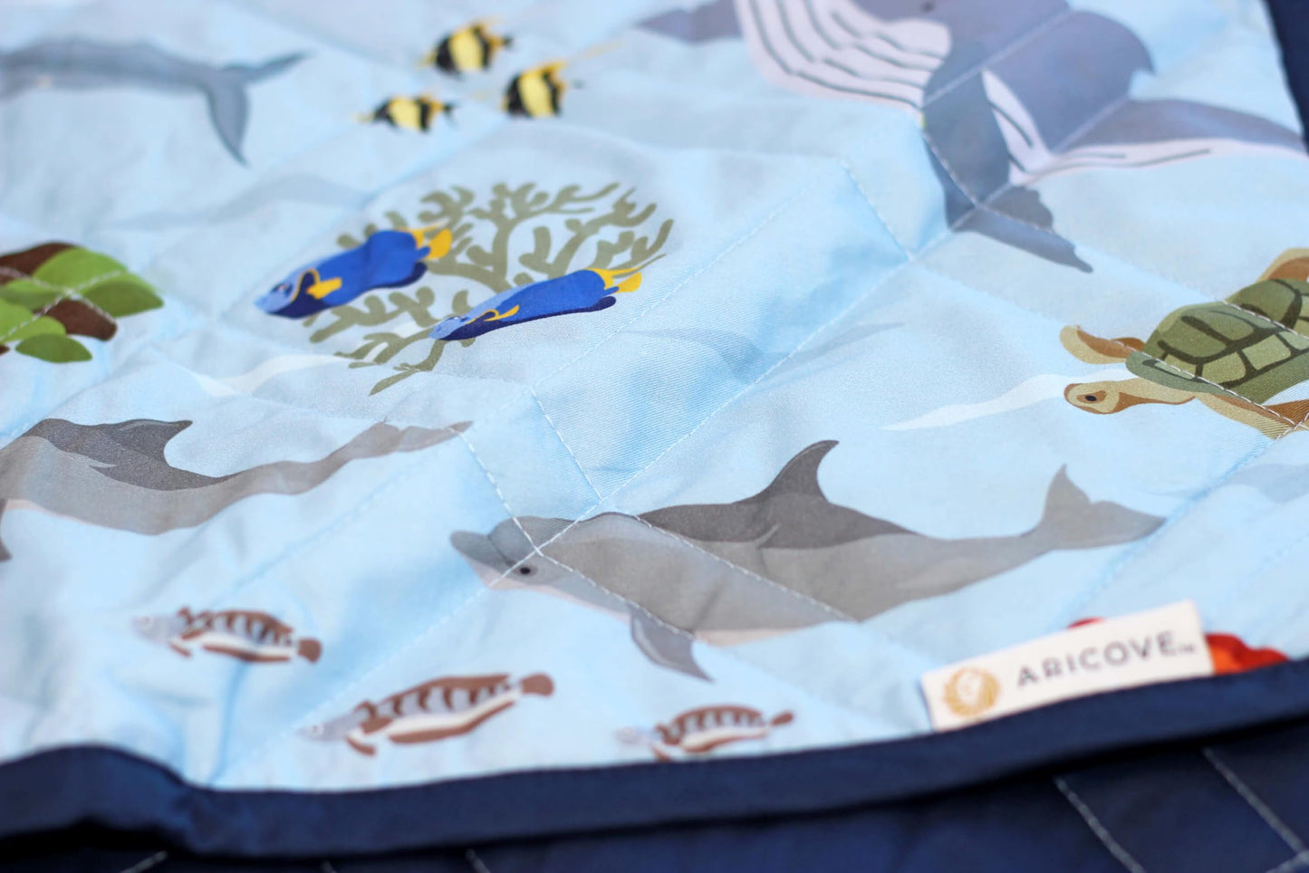 Weighted Blanket for Sensory Calm & Deep Sleep (Cooling Bamboo)