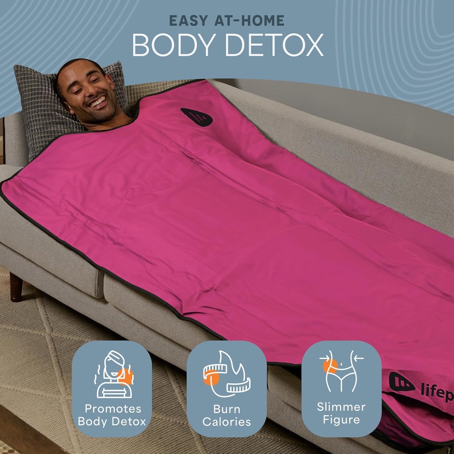 Infrared Sauna Blanket for Relaxation, Recovery & Stress Relief