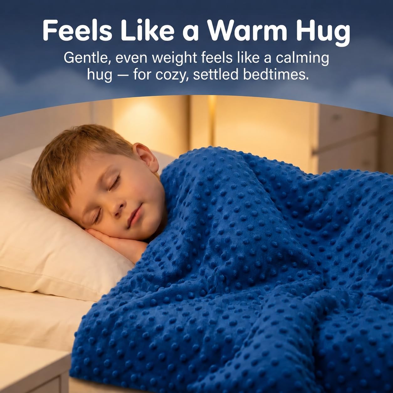 hazli Super-Soft Kids Weighted Blanket 5 Pounds - Weighted Blanket for Kids - Easy to Clean, Washable Minky Cover - 36x48 Inches 5lbs Child - Small Heavy Blanket for Girls and Boys