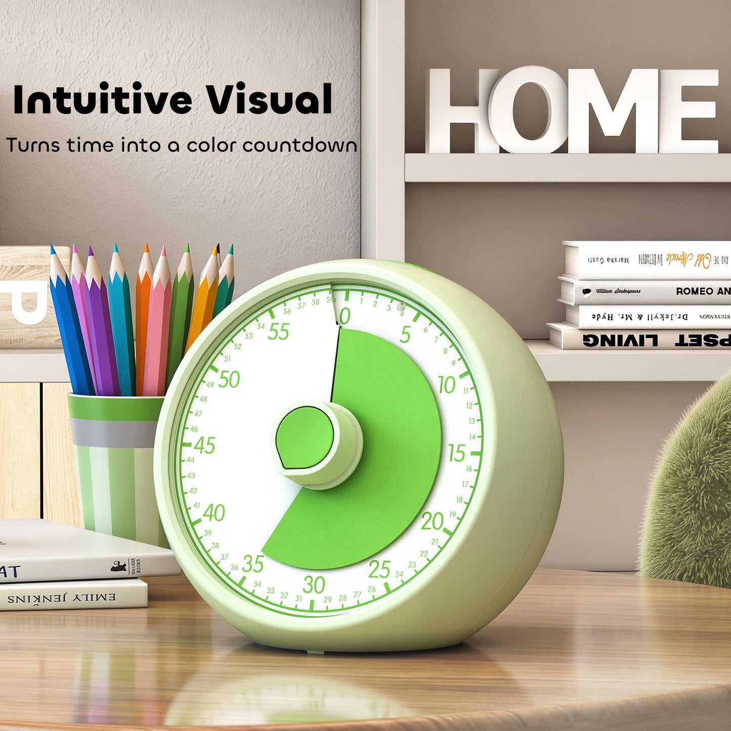 Visual Timer for Autism & ADHD Focus (60-Minute Countdown)