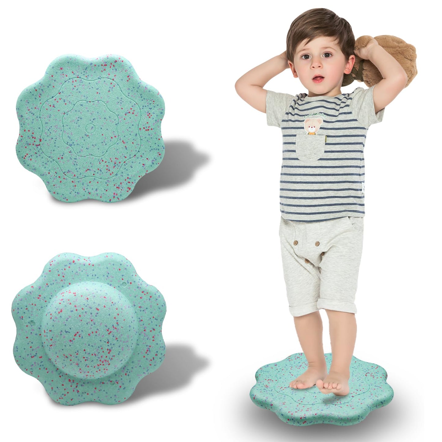 EPP Balance Board Kids for Stepping Stones for Kids - Foam Toddler Balance Board for Sensory Training Indoor Outdoor for Boys Girls