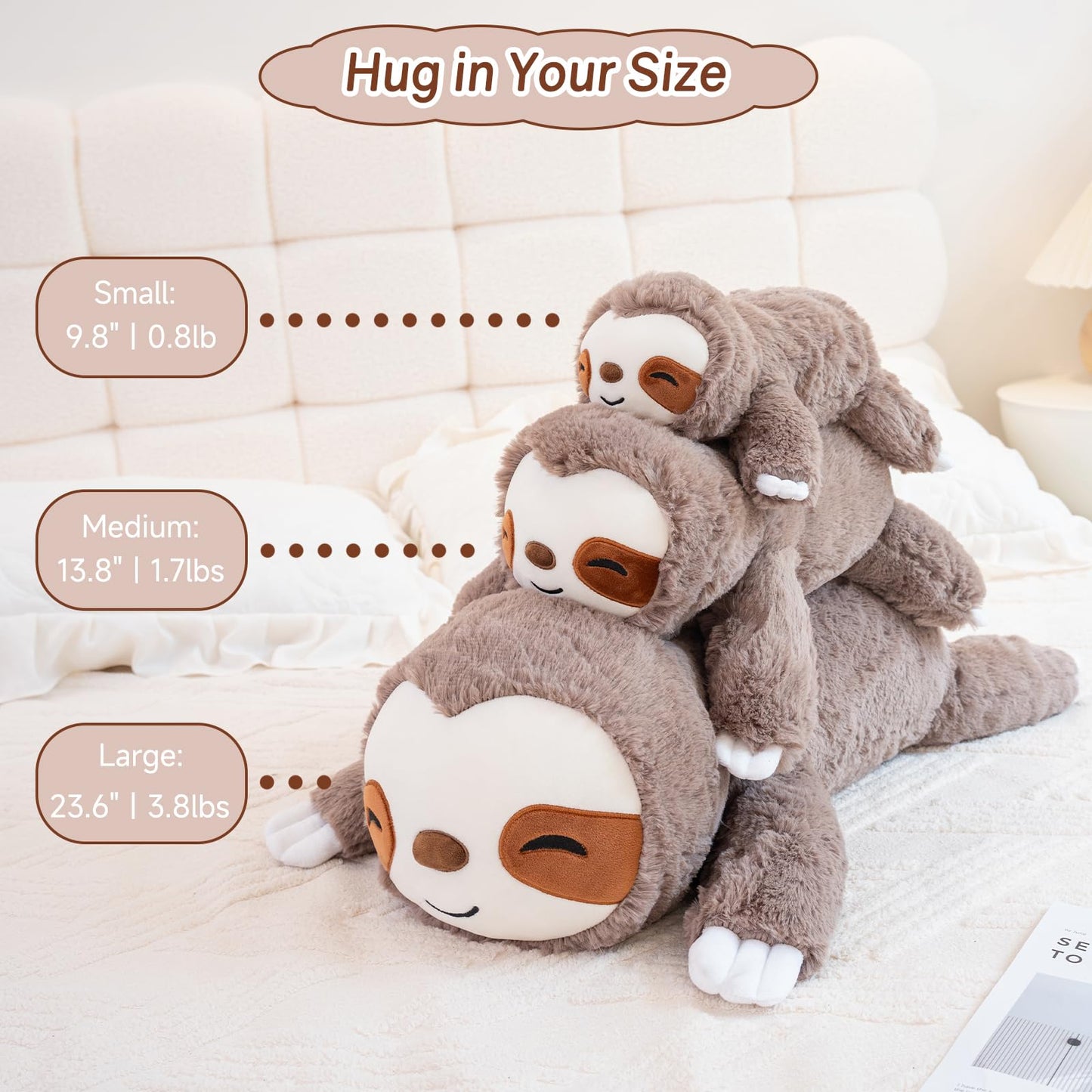 SQEQE Weighted Stuffed Animals Capybara Plush, Weighted Capybara Stuffed Animals with Turtle Backpack, Soft Pillow Toy for Kids Adults, Birthday Present & Valentines Gifts 9.8 Inch, 0.8 Lb