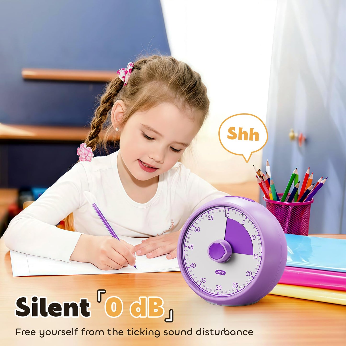 Visual Timer for Autism & ADHD Focus (60-Minute Countdown)