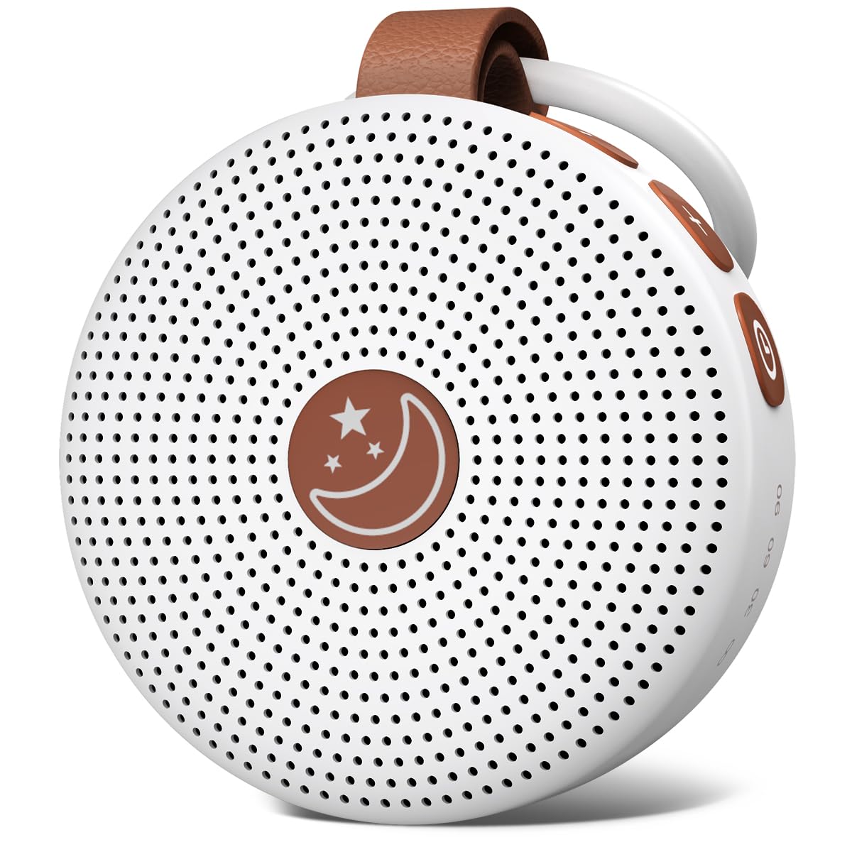 Portable Sound Machine Mini White Noise Machine Baby Shushing Brown Noise Machine with 30 Soothing Sounds for Kids Adults Dogs Auto-Off Timer 32 Volume Levels Sleep Machine for Home Office Privacy