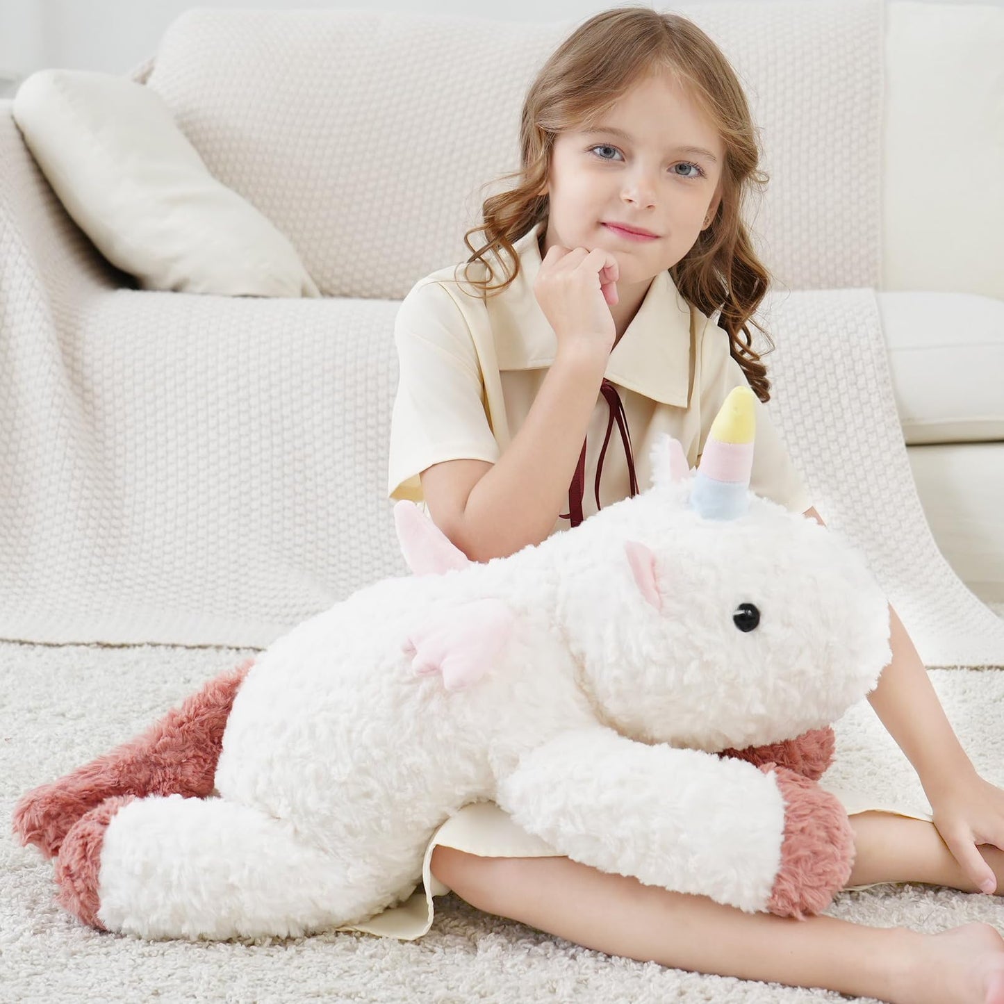 Weighted Sloth Stuffed Animal – 25 Inch, 4 lbs Plush Lying Toy for Kids and Adults – Soft and Cozy Weighted Companion for Bedtime, Gifting, and Everyday Comfort