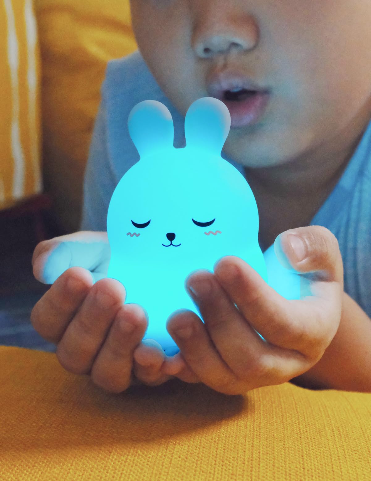 Breathing Pal Mini 'Yoyo' - Mindfulness Breathing Light, Guided Visual Meditation Breathing Light, Anxiety Relief Items for Calm Down Corner/Meditation/Sleep Aid for Adult/Kid