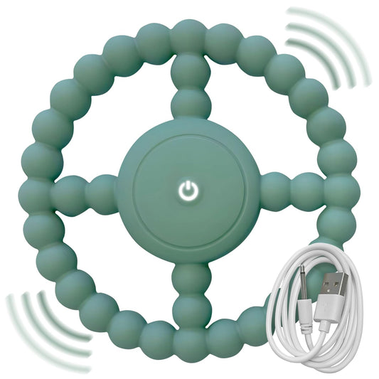 Vibrating Sensory Chew Toy - Superior Sensory Experience to Standard Autism Chew Toys. USB Chargeable. 3X Vibration Settings. Sensory Chew Toys for Autistic Children & Vibrating Teether for Baby