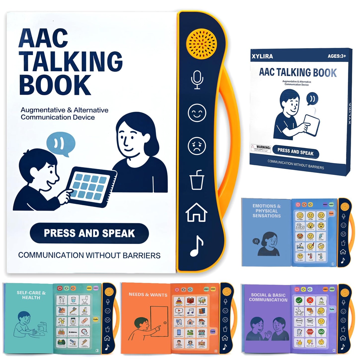 AAC Communication Device for Autism & Nonverbal Speech Support