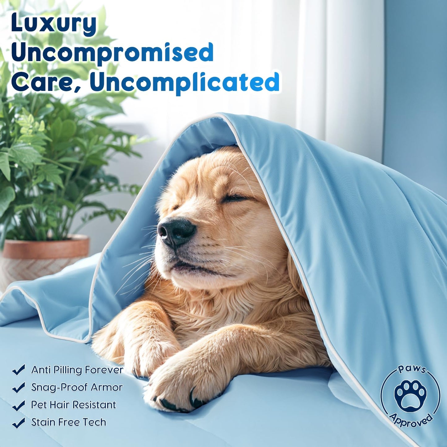 Cooling Blanket for Hot Sleepers & Night Sweats – Cooling Comforter, Breathable Lightweight Double-Sided Summer Bedding, Breathable Soft All Season (Lavender, Queen(90"x90"))