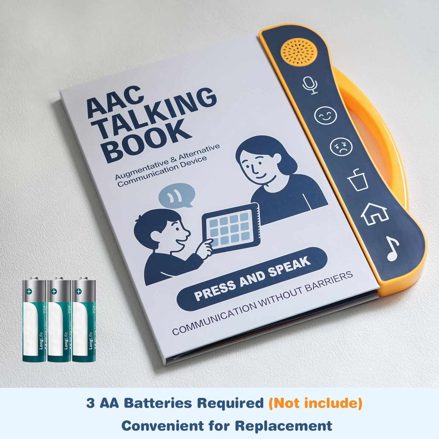 AAC Communication Device for Autism & Nonverbal Speech Support