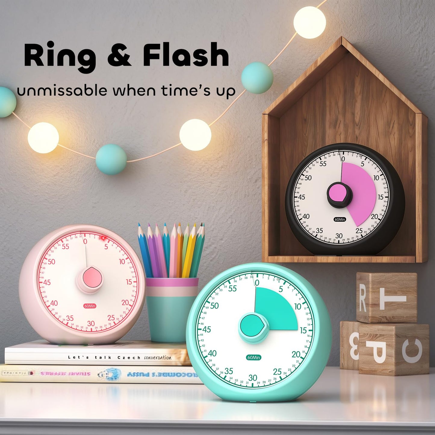 Visual Timer for Autism & ADHD Focus (60-Minute Countdown)