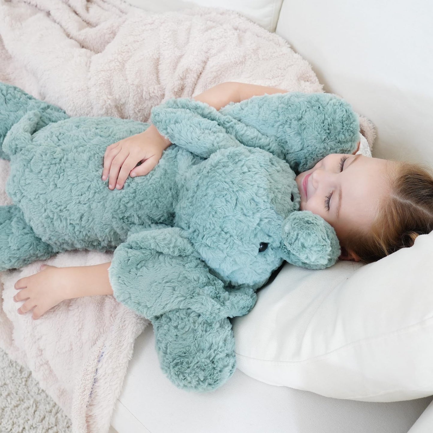 Weighted Sloth Stuffed Animal – 25 Inch, 4 lbs Plush Lying Toy for Kids and Adults – Soft and Cozy Weighted Companion for Bedtime, Gifting, and Everyday Comfort