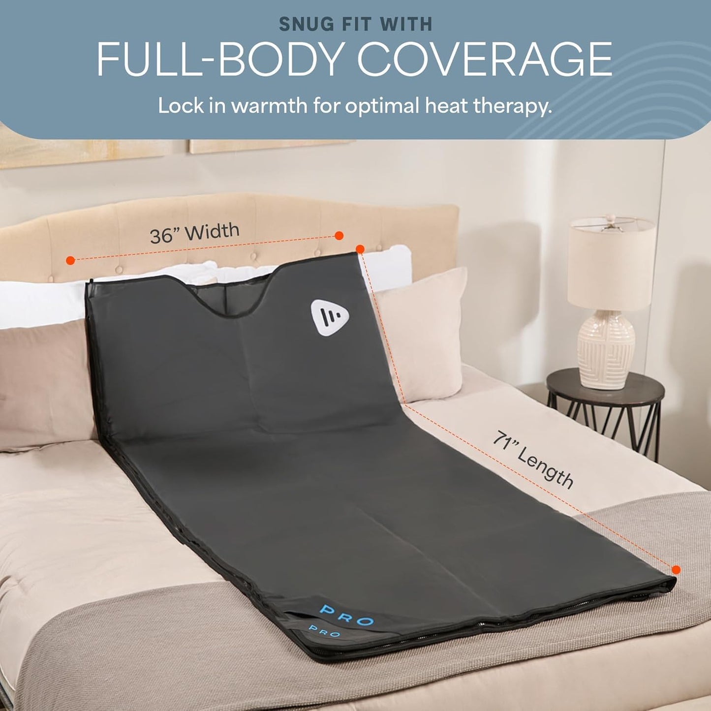 Infrared Sauna Blanket for Relaxation, Recovery & Stress Relief