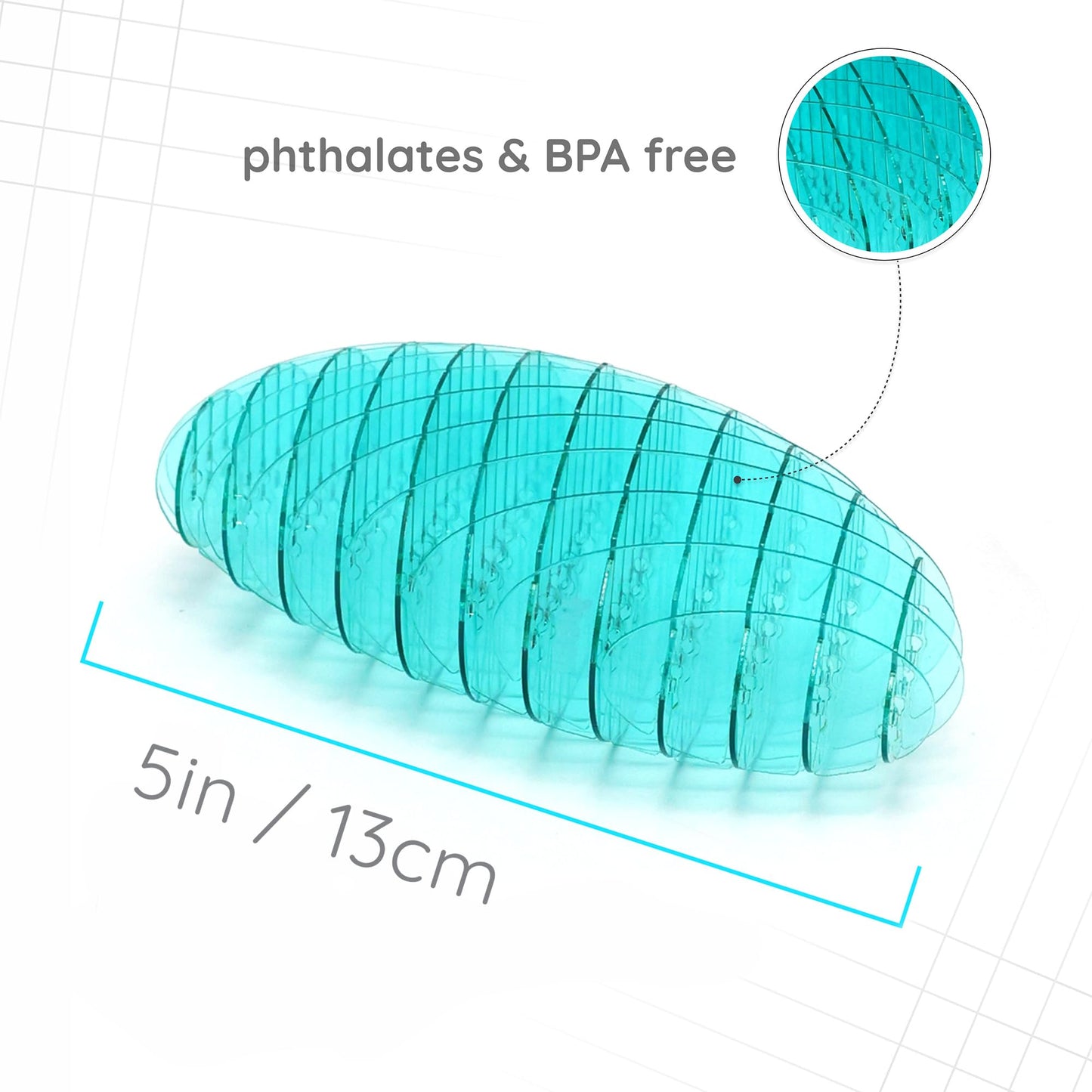 Morf Fidget Worm Toy - Flexible 3D Sensory Slug Figgy Toy for Kids, Teens, and Adults – Stretchy, Quiet, Stress and Anxiety Relief, Focus - For Play, School, Work Gifts, Great For Classroom and Office