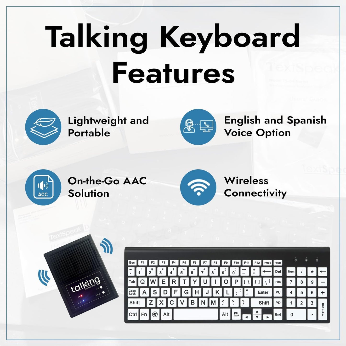AAC Communication Device for Speech Therapy & Daily Communication