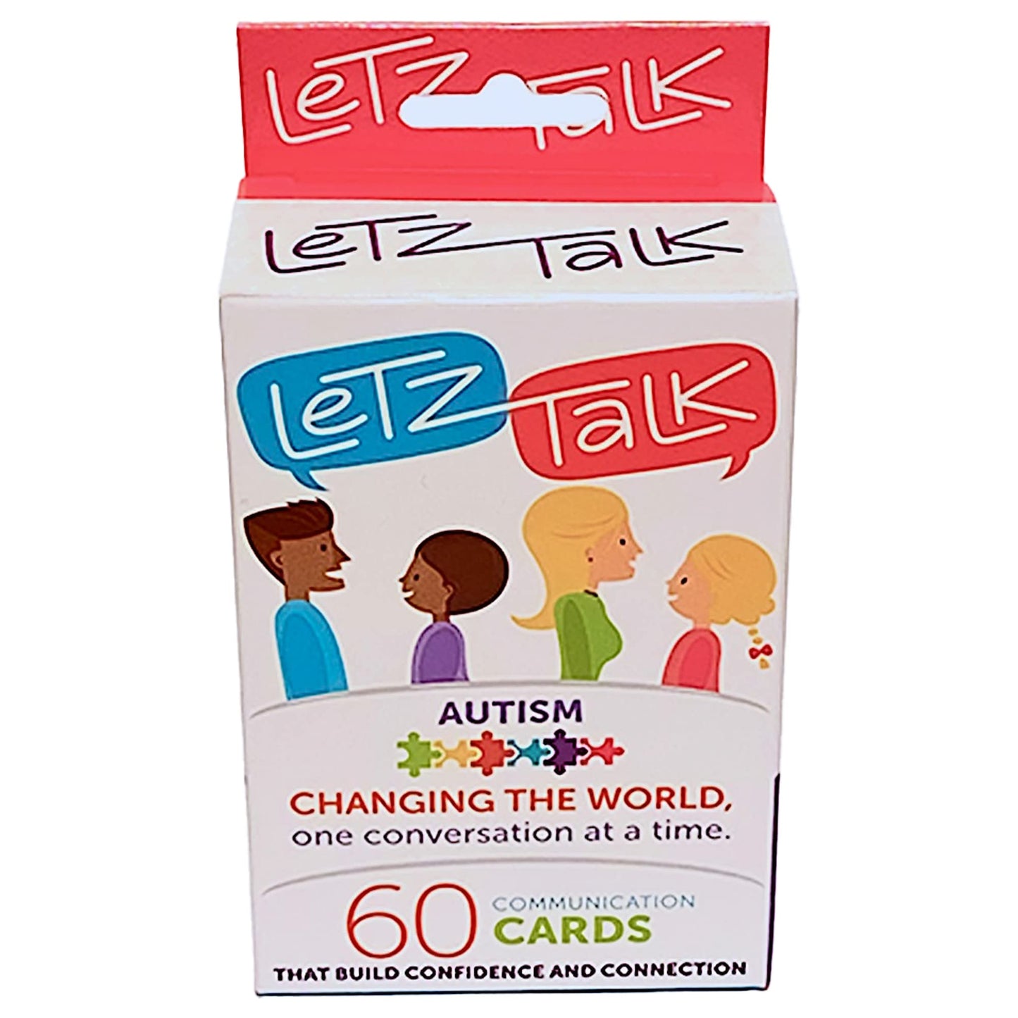 Conversation Cards for Kids with Autism or Aspergers - Learning & Education Toys, Conversation Starters, Autism Communication Cards for Kids and Adults, Therapy Tool, Stocking Stuffers