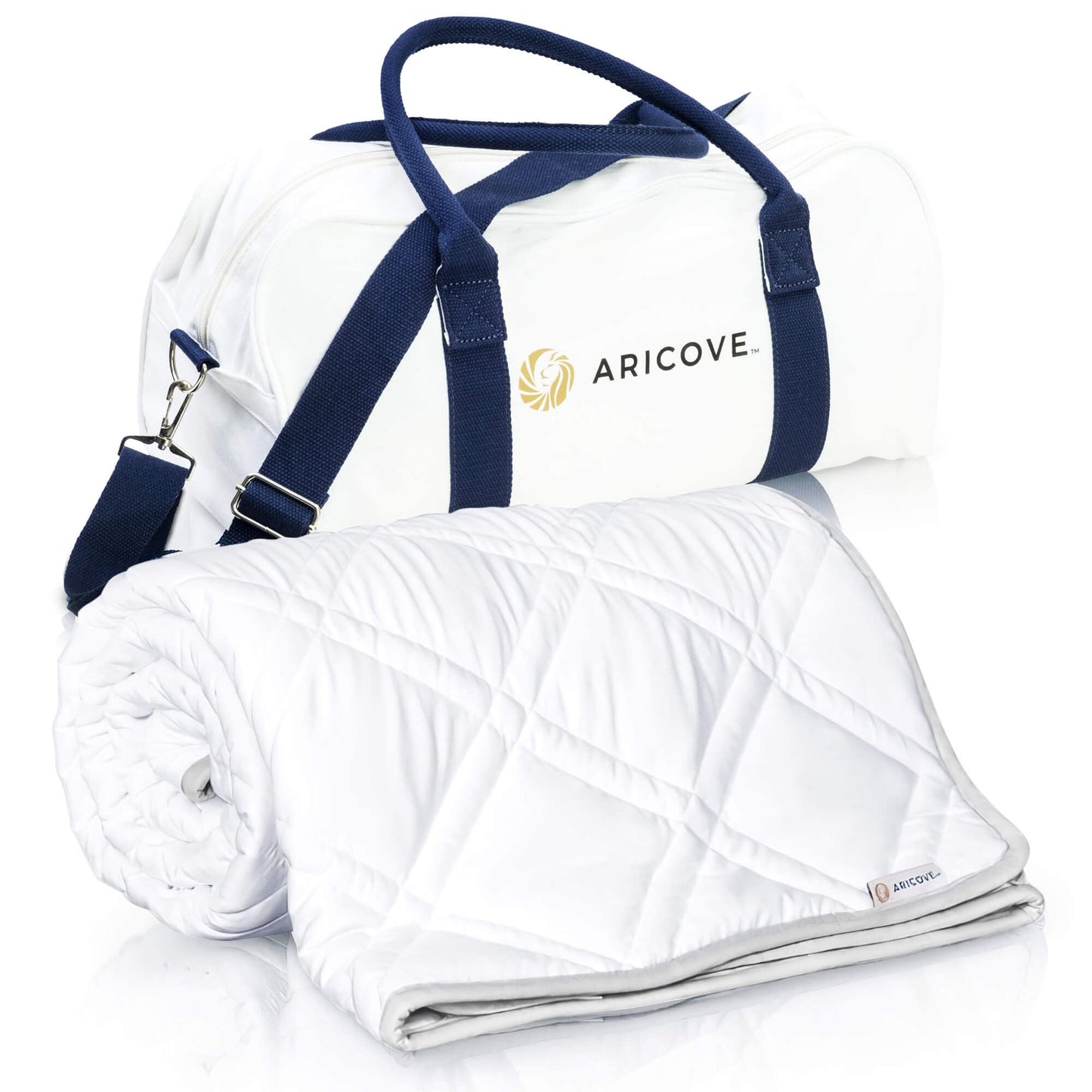 Weighted Blanket for Sensory Calm & Deep Sleep (Cooling Bamboo)