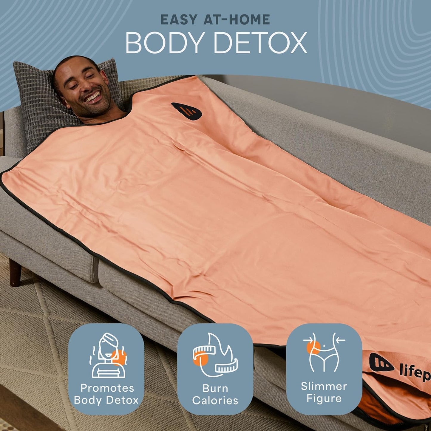 Infrared Sauna Blanket for Relaxation, Recovery & Stress Relief