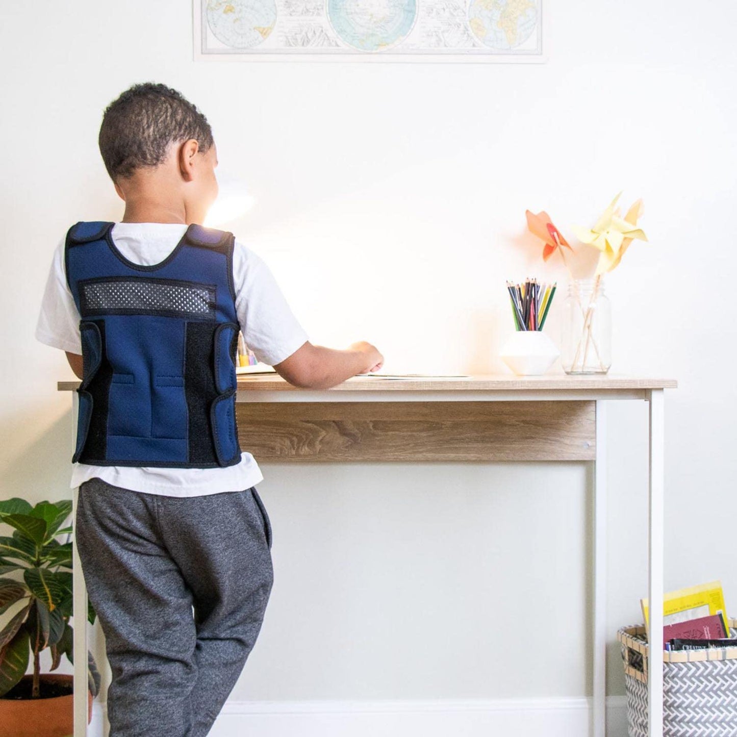 Weighted Compression Vest for Autism & Sensory Calm (Kids)
