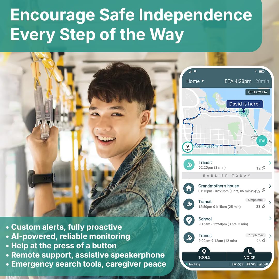 GPS Safety Tracker for Autism & Special Needs (Real-Time Monitoring)
