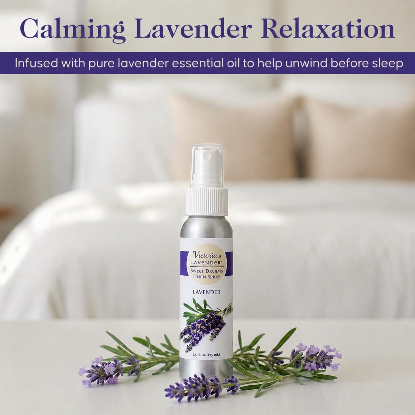 Victoria's Lavender Luxury Lavender Neck Wrap, Microwavable Neck Heating Pad, Aromatherapy Wrap for Men & Women, Filled with Lavender Buds & Flax Seed, Relaxing Spa Gift