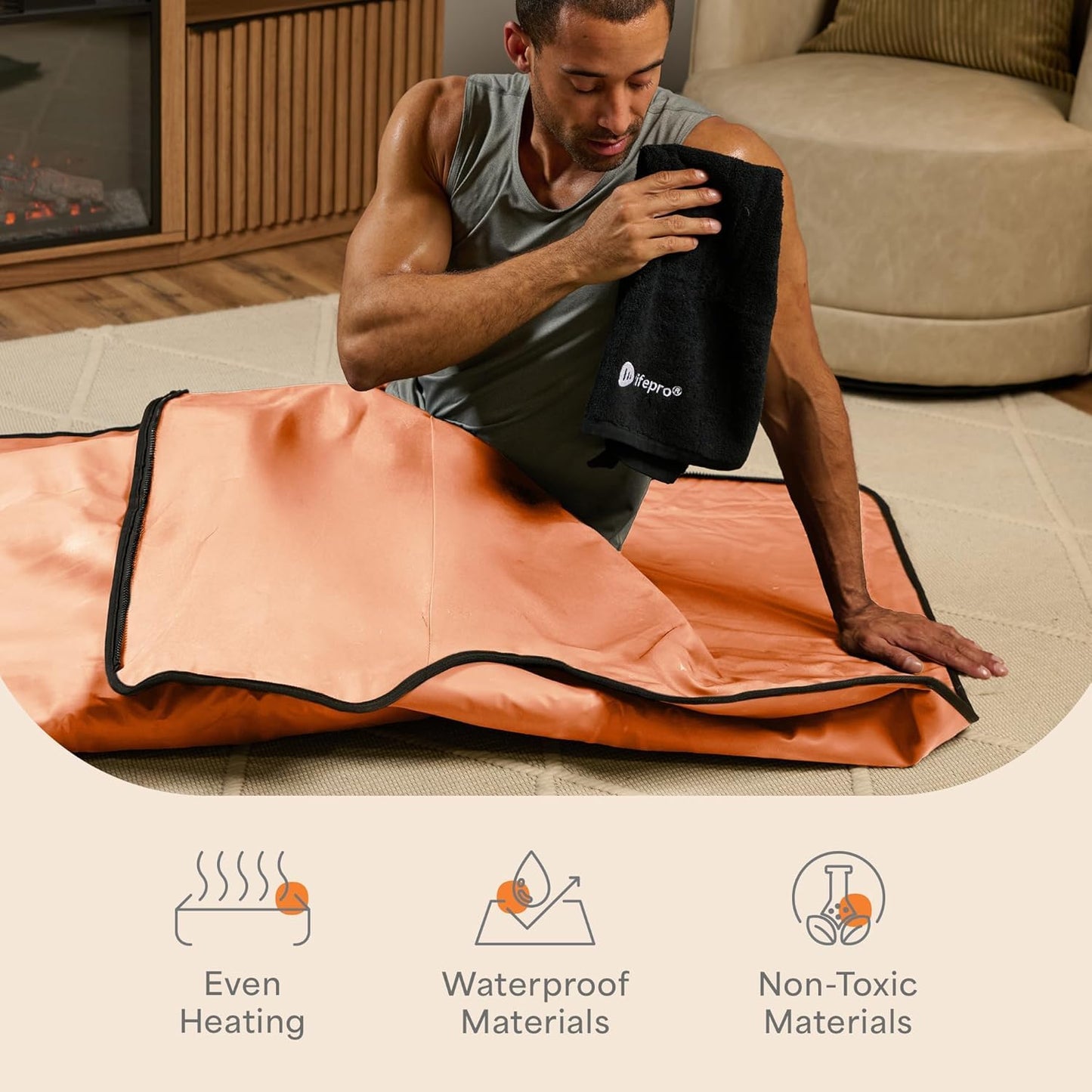 Infrared Sauna Blanket for Relaxation, Recovery & Stress Relief