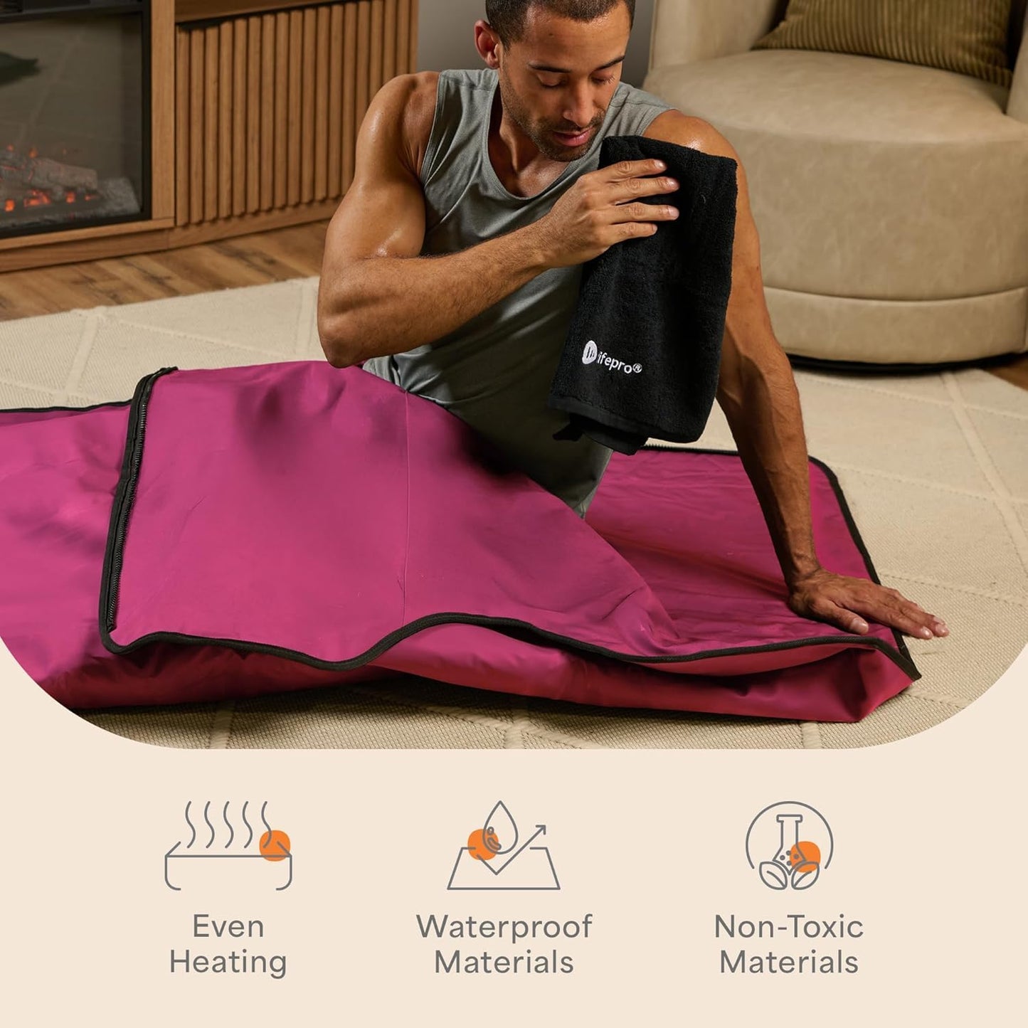 Infrared Sauna Blanket for Relaxation, Recovery & Stress Relief