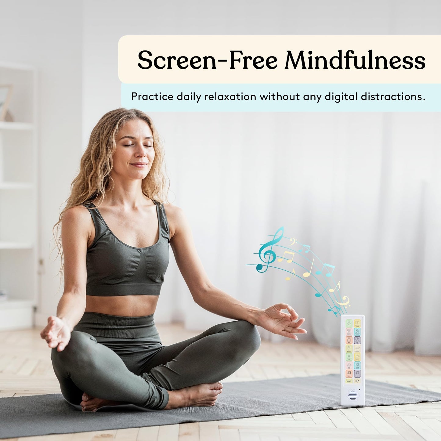 Special Supplies Meditation Buddy – Screen-Free Mindfulness & Breathing Device for Stress Relief, Daily Meditation, Anxiety Relief, Calm Focus & Emotional Balance for Kids and Adults (Adults)