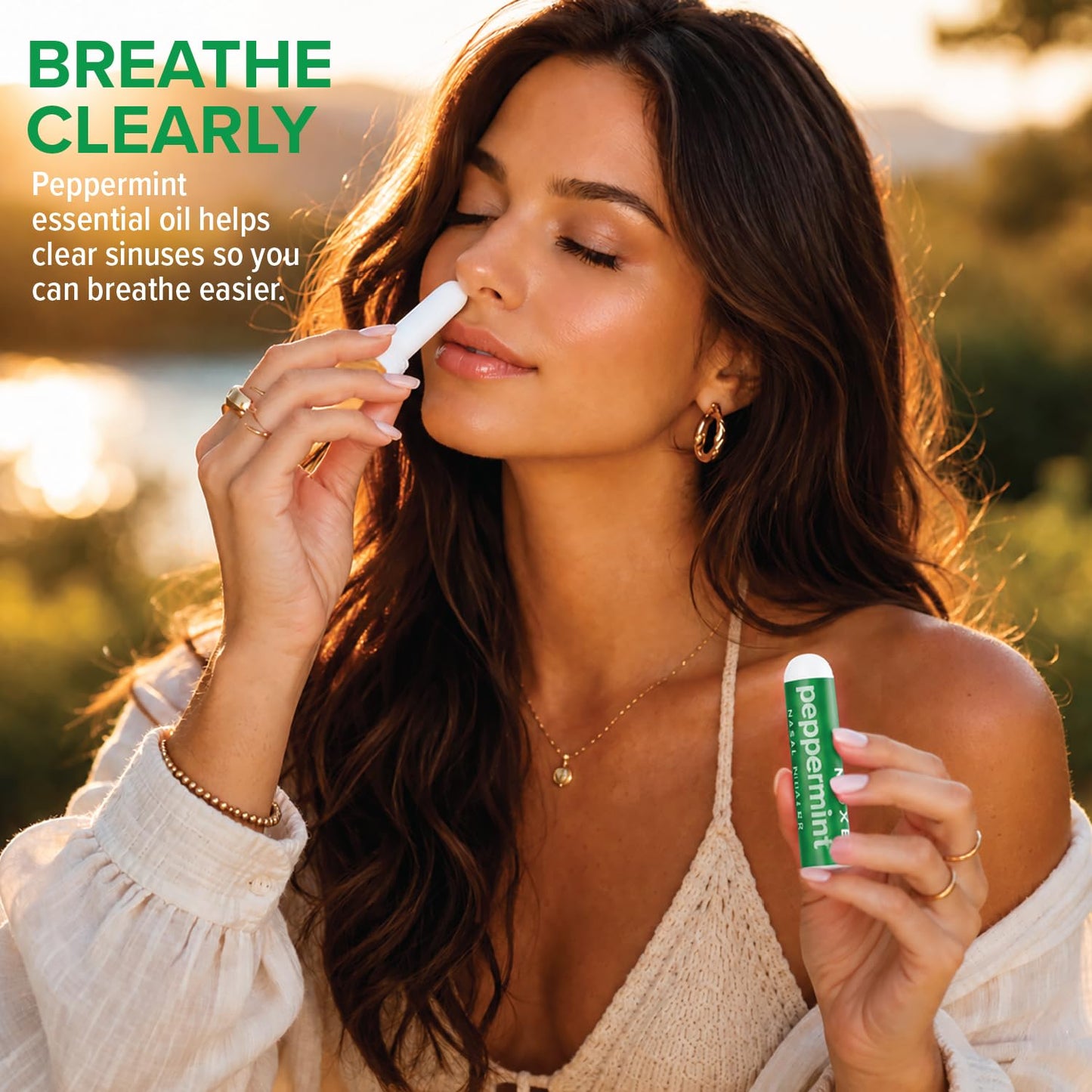 MOXE Lavender Essential Oil Nasal Inhaler, Therapeutic No-Mess Aromatherapy, Relaxation, Naturally Calming, Before Sleep Routine, Uplifts Mood, Pure and Undiluted, Made in USA (1 Pack)