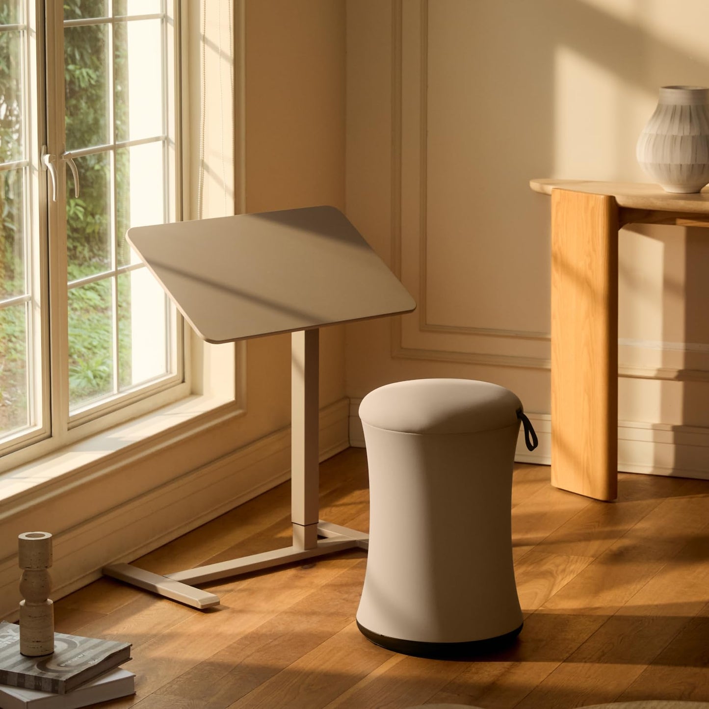 TopJob Boba Chair Stylish Ergonomic Active Wobble Stool, ADHD Chair, Improves Posture and Focus, Ergonomic with Height Adjustable Stool for Adults Children for Home Office