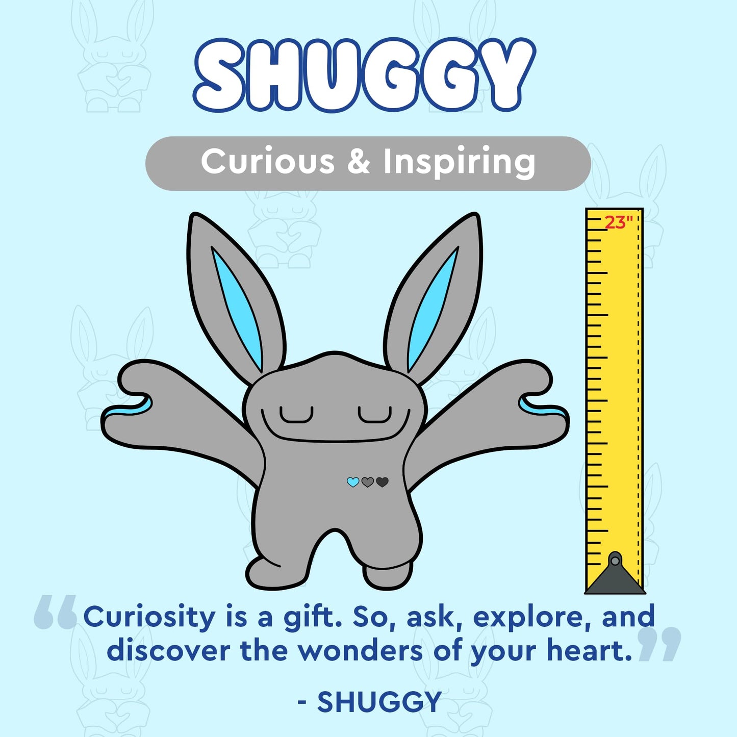 Bumpas Weighted Plush Toy - Calming Stuffed Animal, Realistic Hug, Machine Washable - Ages 3+