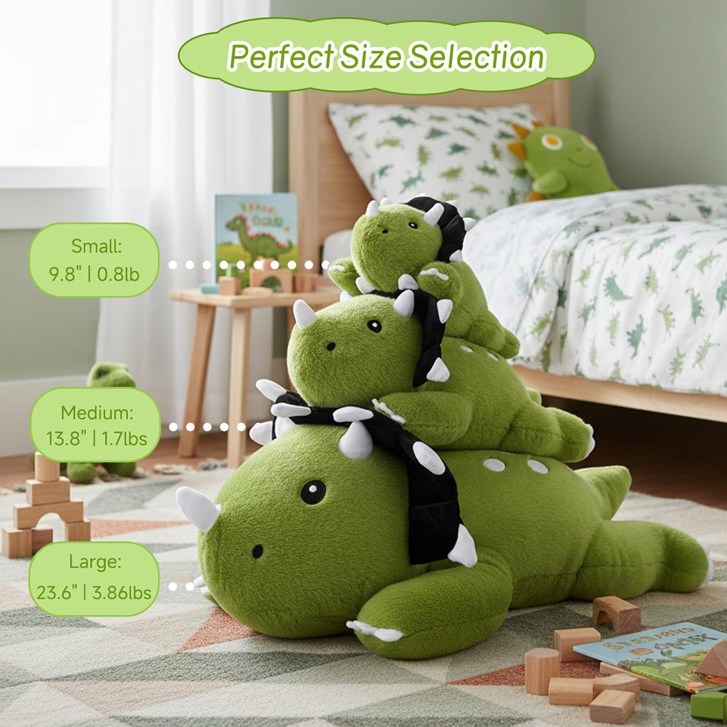 SQEQE Weighted Stuffed Animals Capybara Plush, Weighted Capybara Stuffed Animals with Turtle Backpack, Soft Pillow Toy for Kids Adults, Birthday Present & Valentines Gifts 9.8 Inch, 0.8 Lb