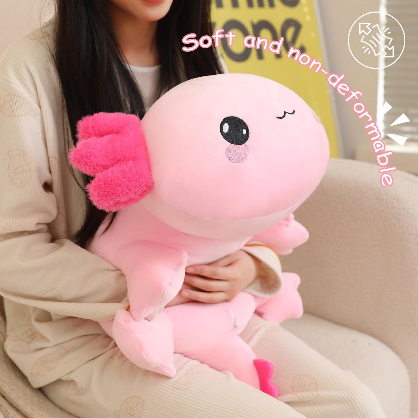 SQEQE Weighted Dinosaur Plush, Weighted Dinosaur Stuffed Animal, Dino Plushies Dino Pillow Toy Gift for Kids Adults 9.8 Inch, 0.8 Lbs