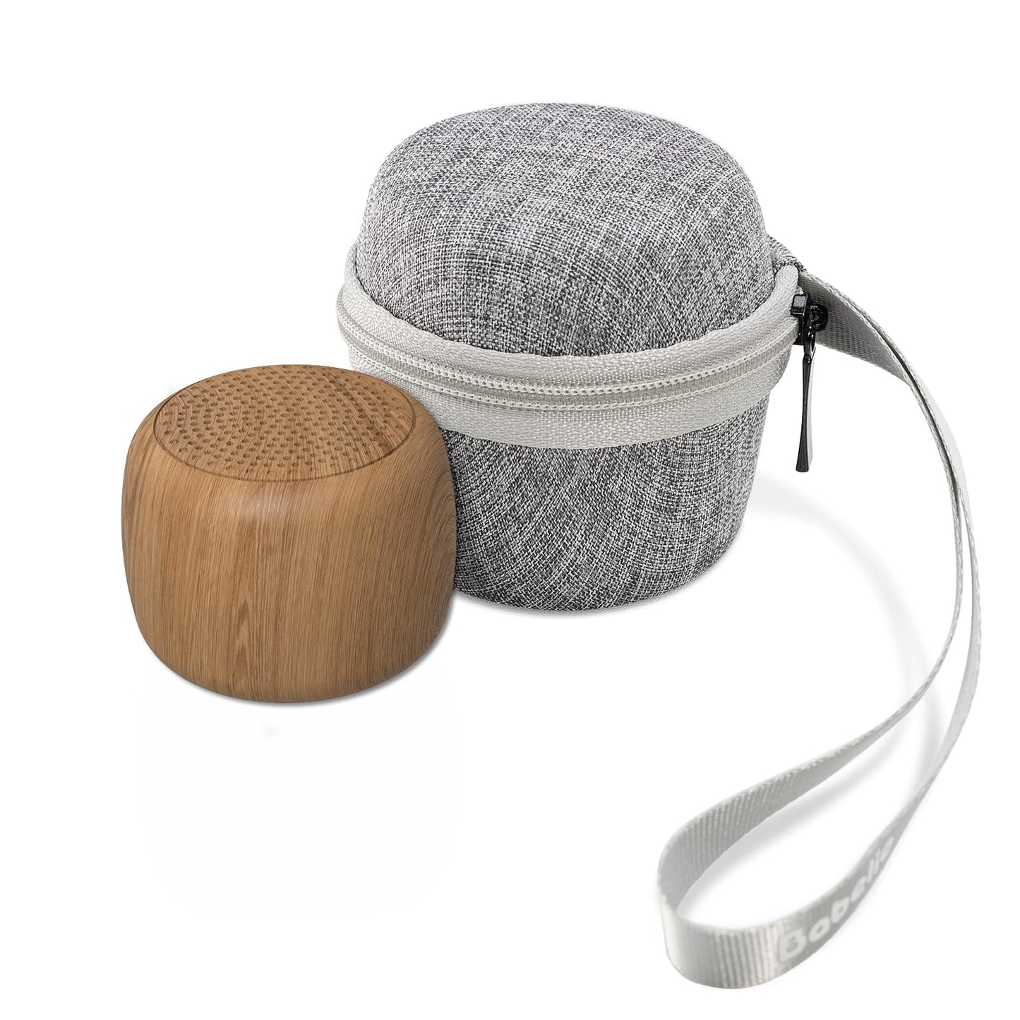 Babelio White Noise Sound Machine for Adults Kids Baby, Mini, 15 Non-looping Sounds, Timer, Memory Function, Easy to Pocket and Travel White