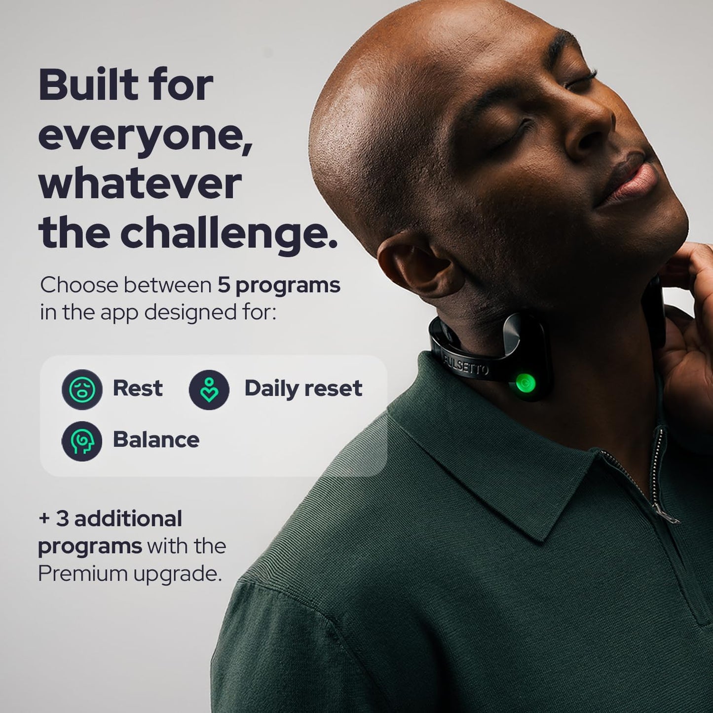 Vagus Nerve Stimulation Device for Calm, Stress & Sleep Support