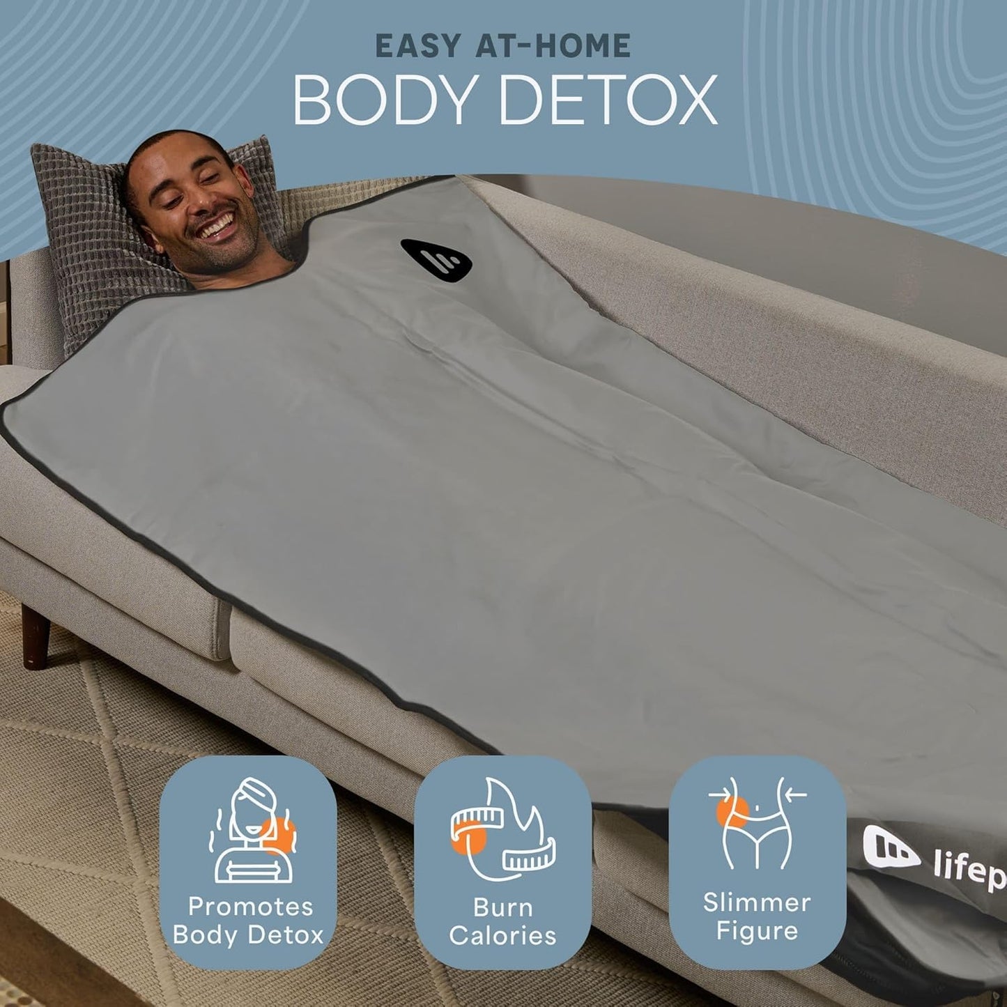 Infrared Sauna Blanket for Relaxation, Recovery & Stress Relief