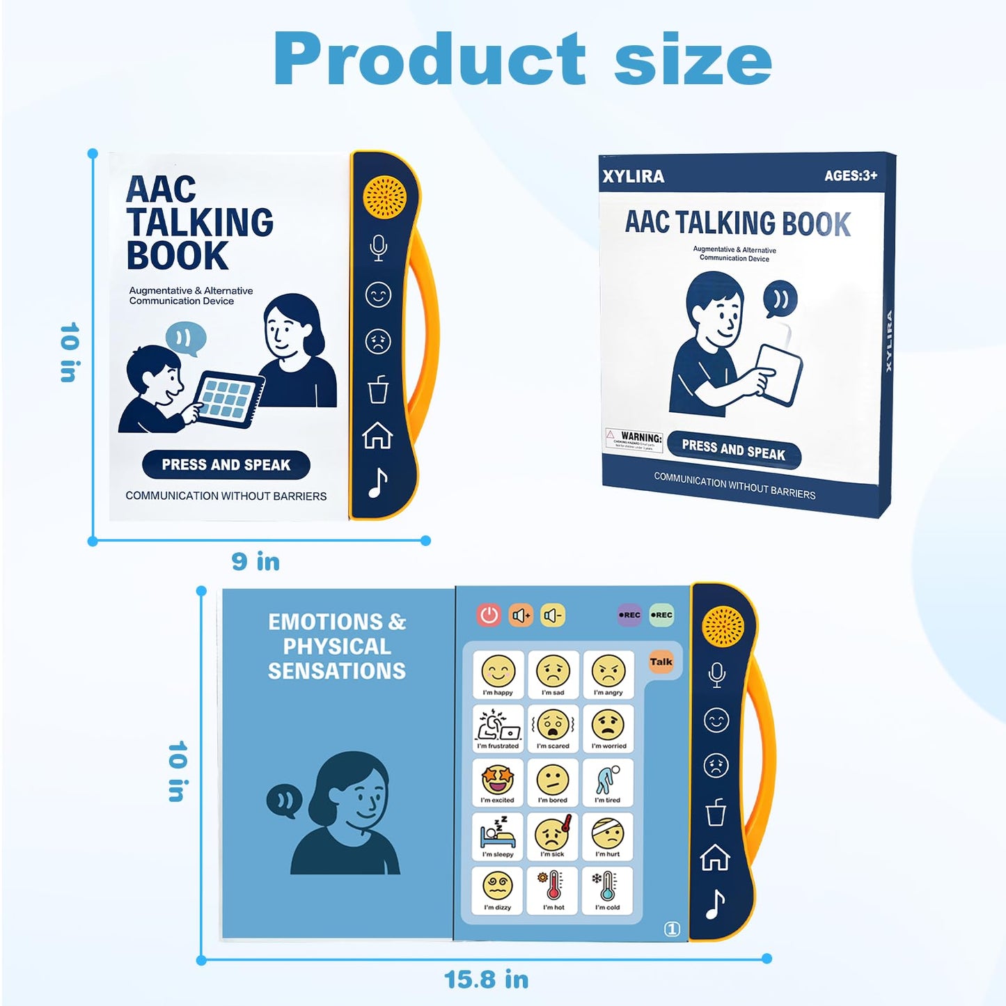 AAC Communication Device for Autism & Nonverbal Speech Support