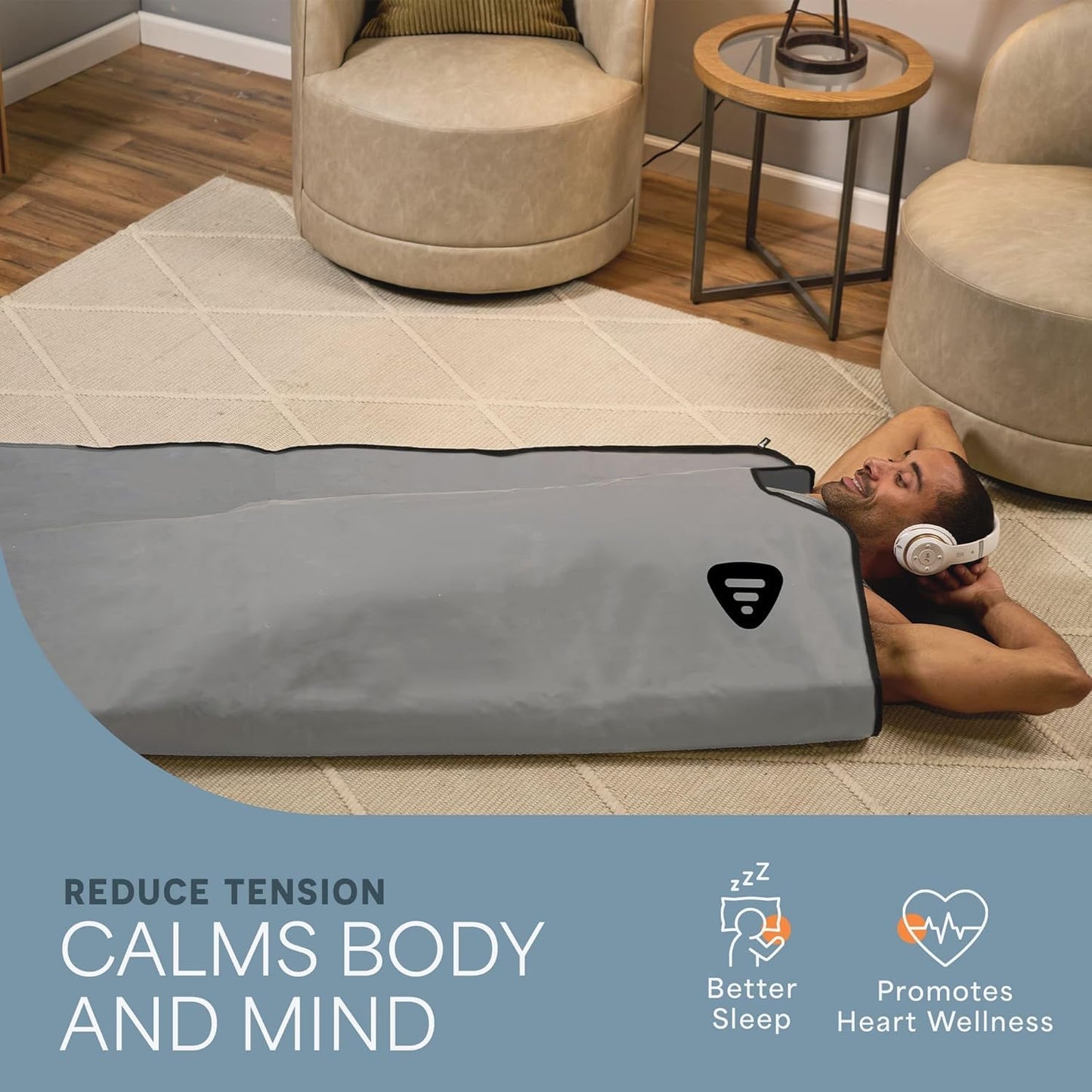 Infrared Sauna Blanket for Relaxation, Recovery & Stress Relief