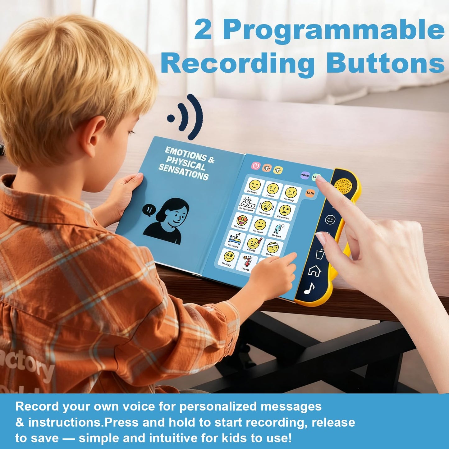 AAC Communication Device for Autism & Nonverbal Speech Support