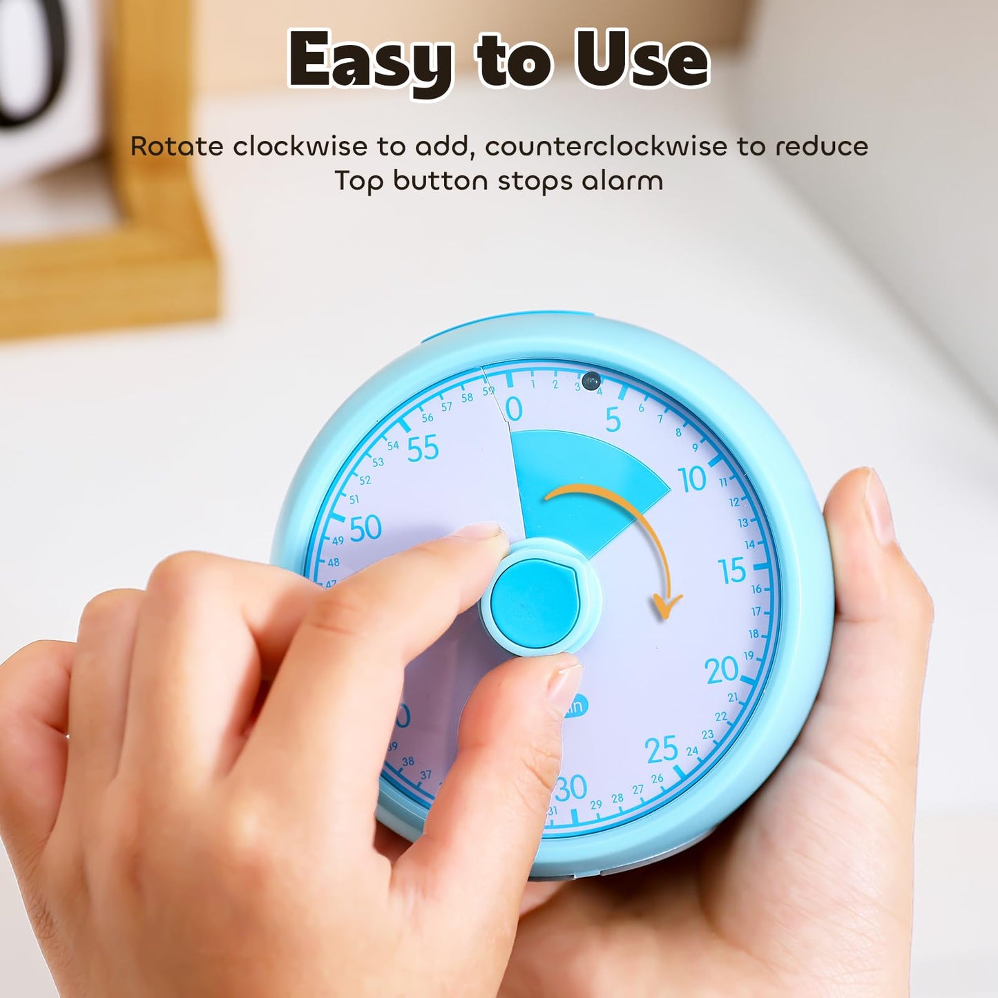 Visual Timer for Autism & ADHD Focus (60-Minute Countdown)