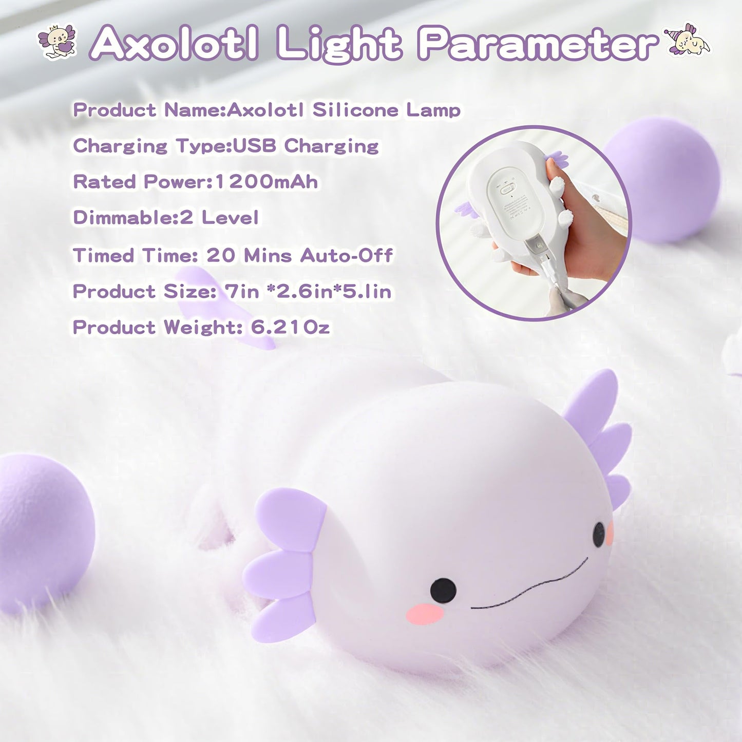 FAMIDUO Capybara Night Light for Kids,Safe Squishy Silicone Nursery Light with Timer,Dimmable & Rechargeable Touch Bedside Lamp, Cute Capybara Gifts for Boys Girls Toddlers, Baby & Kids Room Decor