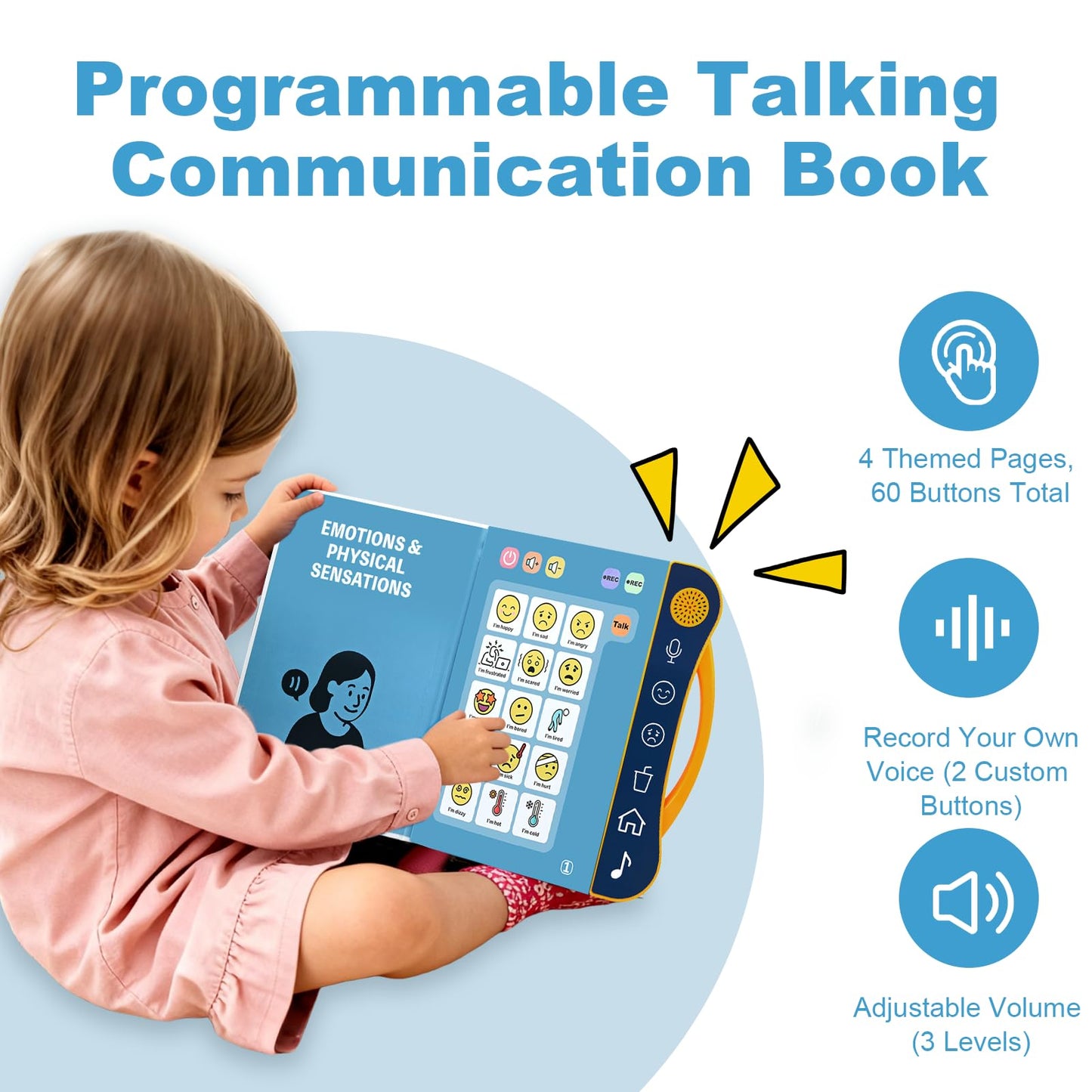 AAC Communication Device for Autism & Nonverbal Speech Support