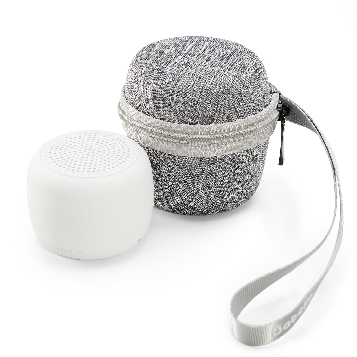 Babelio White Noise Sound Machine for Adults Kids Baby, Mini, 15 Non-looping Sounds, Timer, Memory Function, Easy to Pocket and Travel White