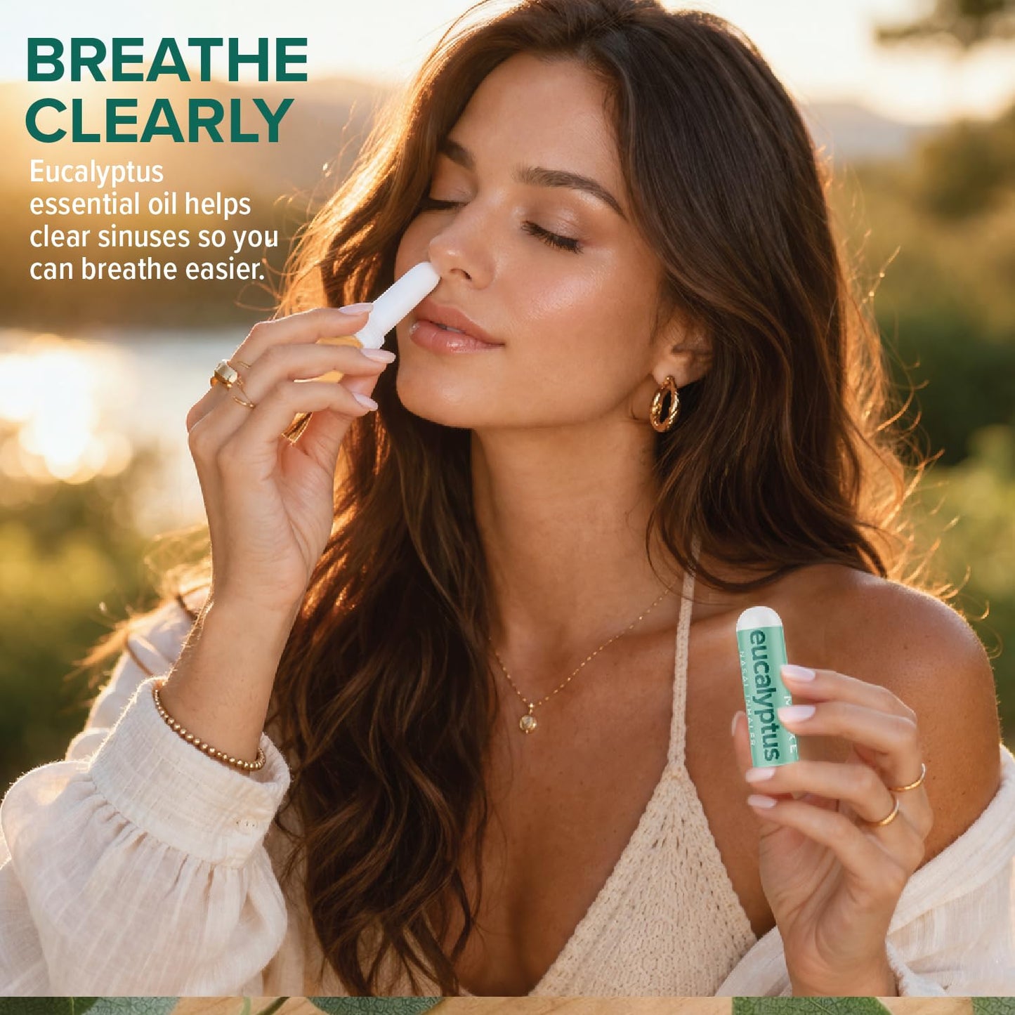 MOXE Lavender Essential Oil Nasal Inhaler, Therapeutic No-Mess Aromatherapy, Relaxation, Naturally Calming, Before Sleep Routine, Uplifts Mood, Pure and Undiluted, Made in USA (1 Pack)
